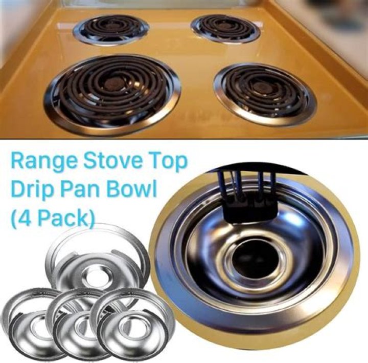 Are stove drip pans standard size?