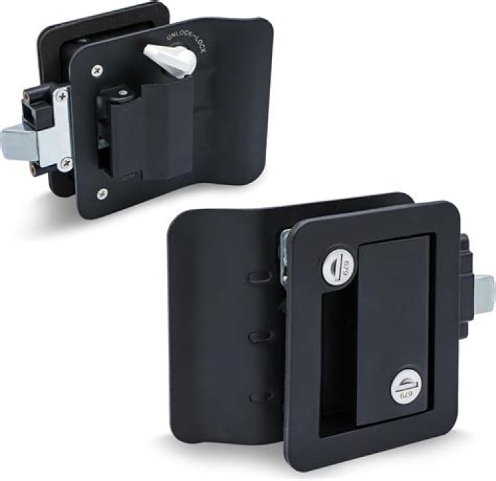 Are travel trailer door locks universal?