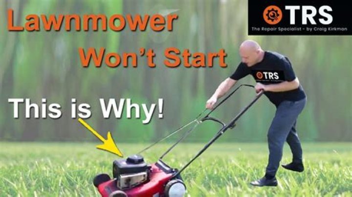 Briggs And Stratton Lawn Mower Won T Start