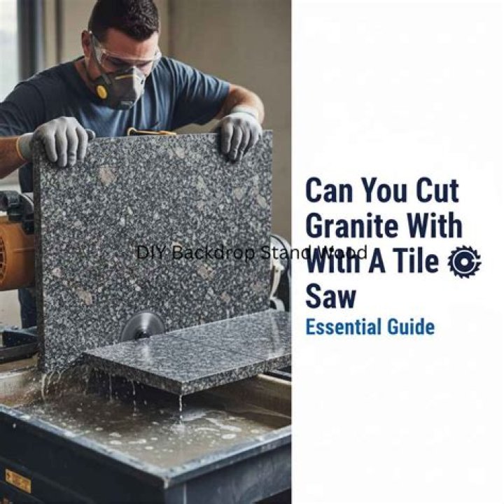 Can a tile saw cut granite