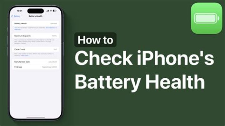 Can I Check Battery Health On Iphone 5S