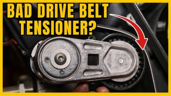 Can I drive with a bad tensioner