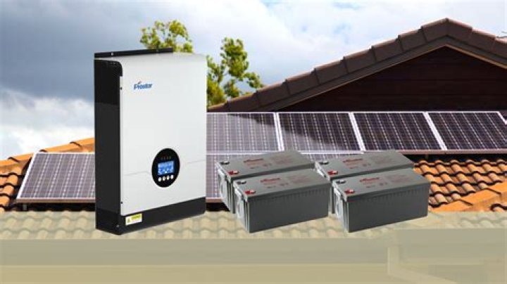 Can I use an inverter with a solar panel?