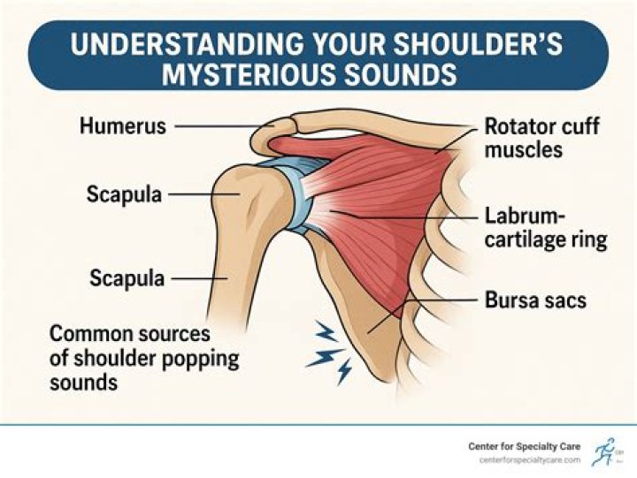 Can muscles make popping sounds?