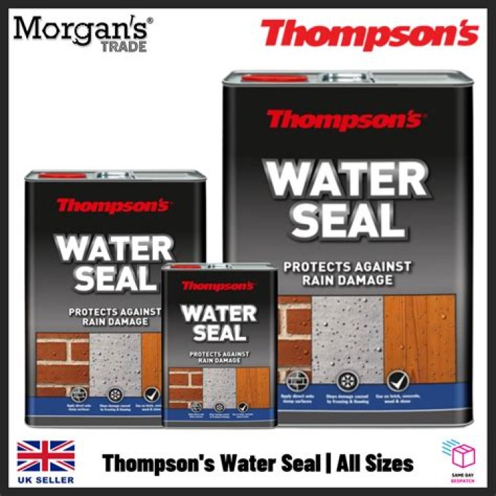 Can Thompsons Water Seal be sprayed on