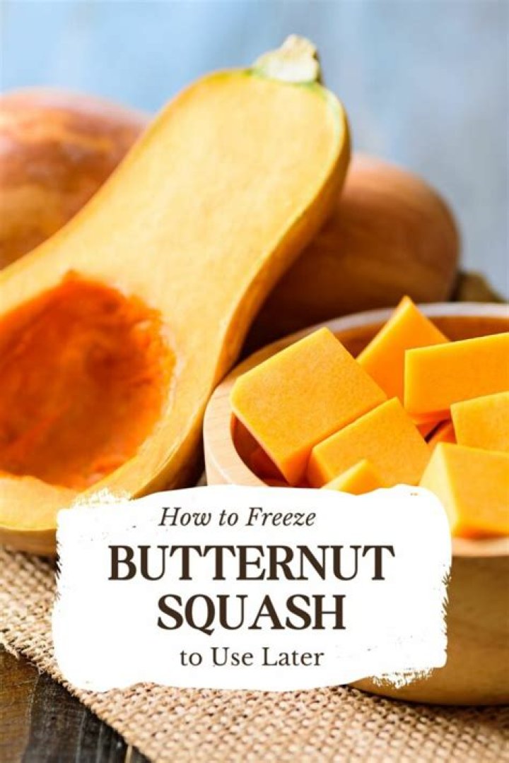 Can you freeze raw butternut squash
