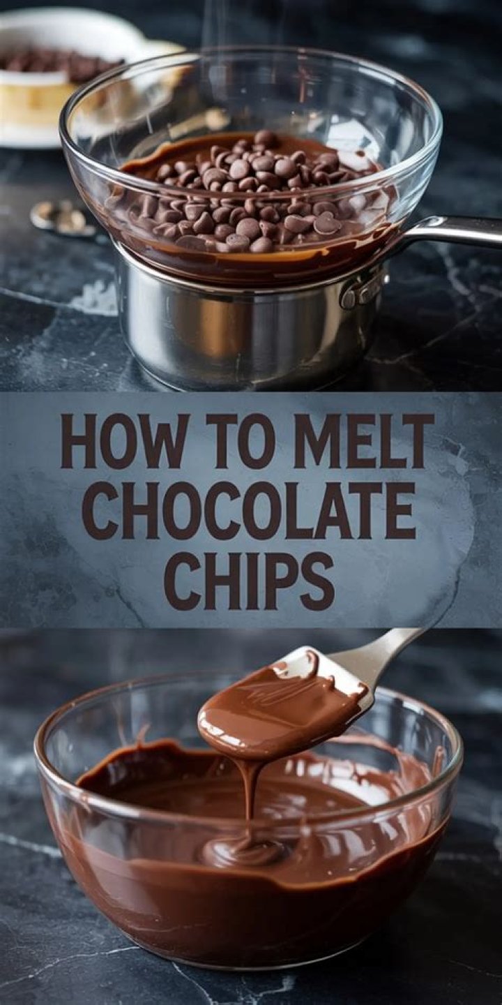 Can you melt baking chocolate chips