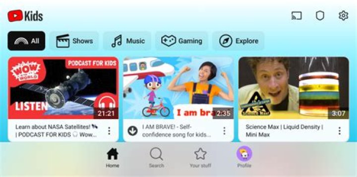Can you post videos to YouTube kids
