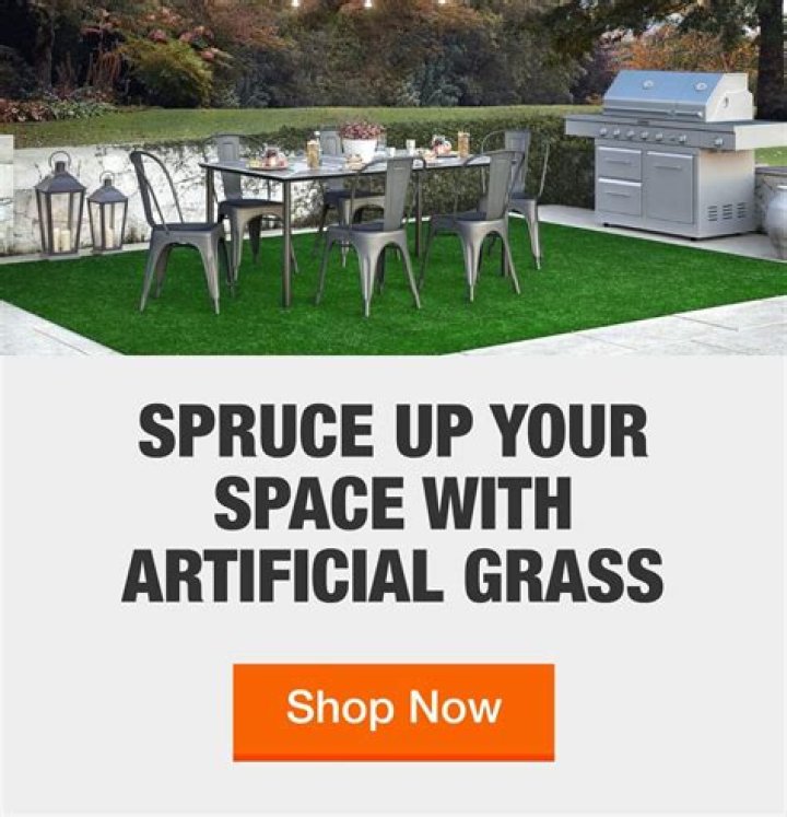 Can you put furniture on fake grass