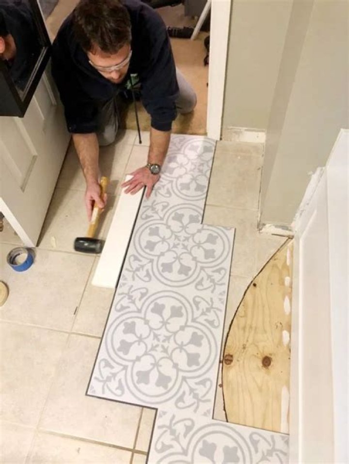 Can you put vinyl tile over ceramic tile