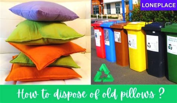 Can you recycle old bed pillows