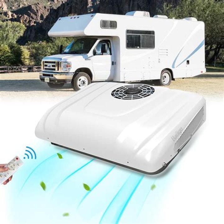 Can you run air conditioner in RV while driving?