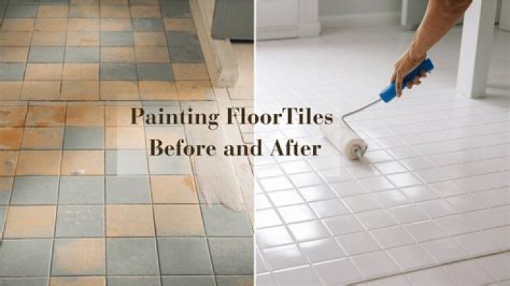 Can you tile over floor paint
