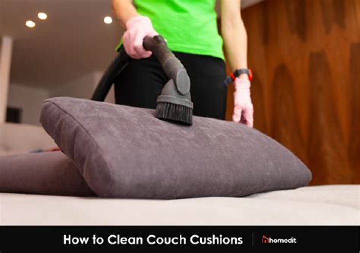 Cleaning couch cushions - How To Discuss