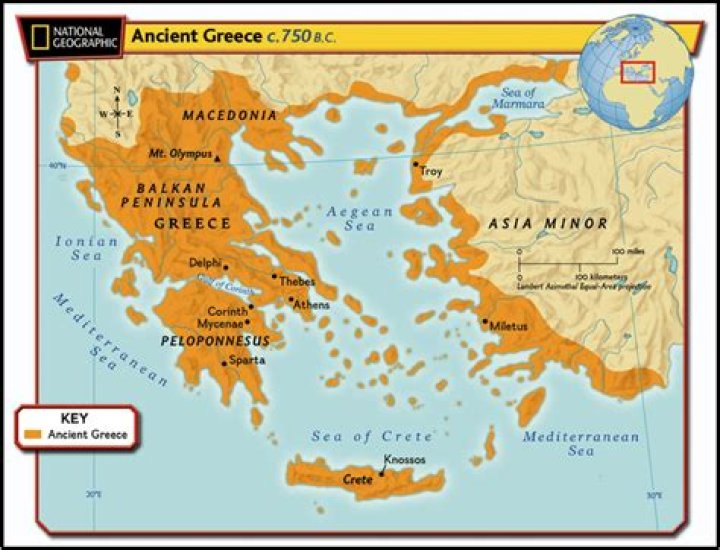 Did the ancient Greeks have maps