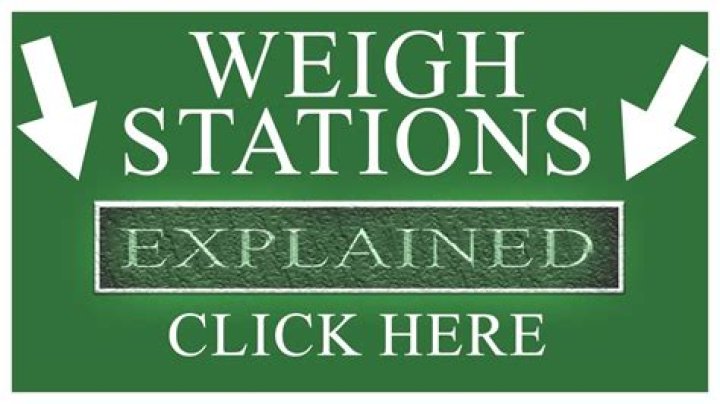 Do RVS need to go through weigh stations?