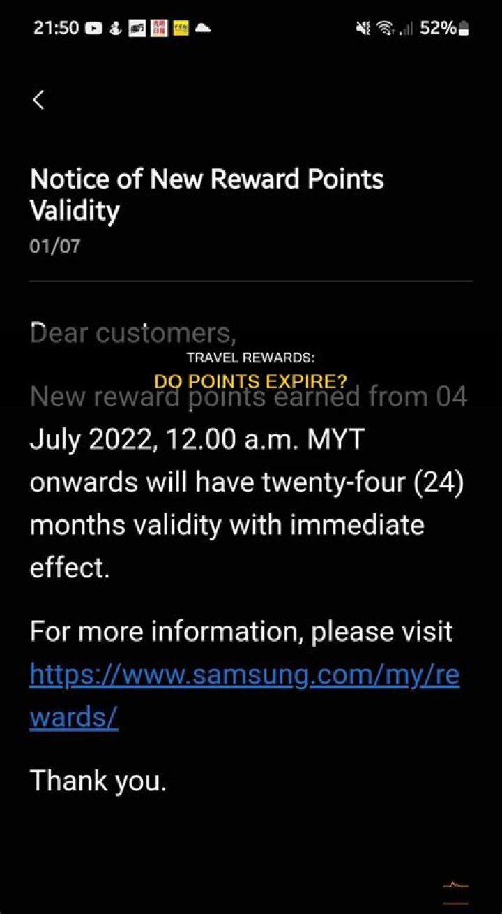 Do speedy reward points expire