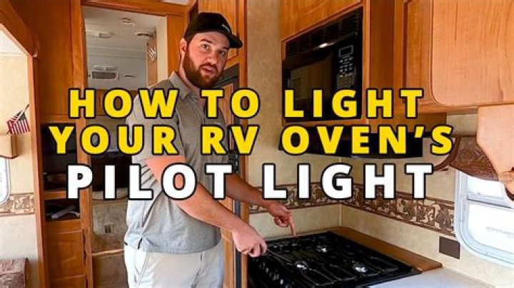 Do you have to light pilot light in RV?