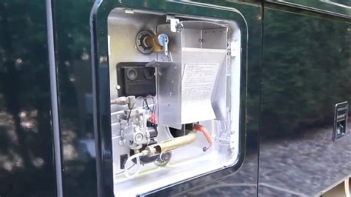 Do you need propane for hot water in RV?