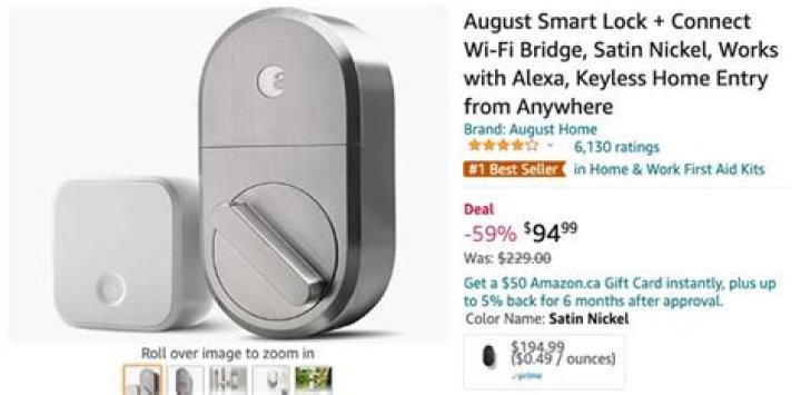 Does August Smart Lock need WiFi