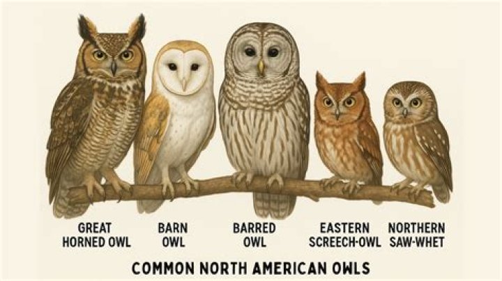 How are barn owls different from common owls