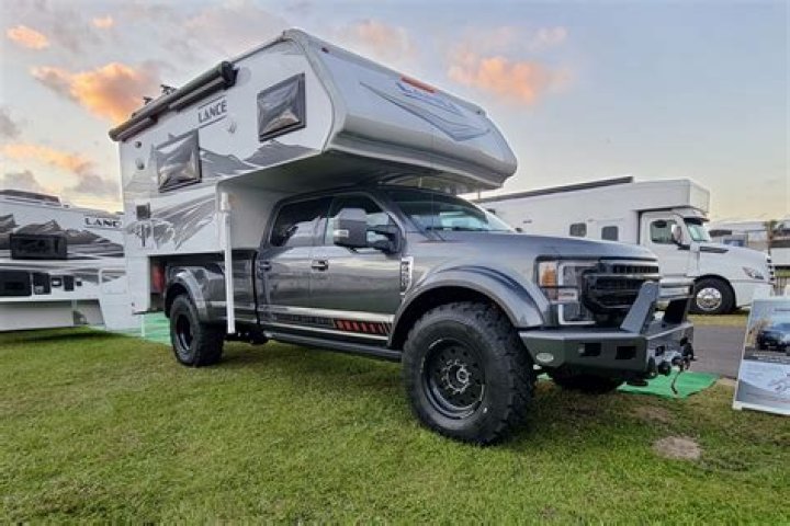How are truck campers attached?