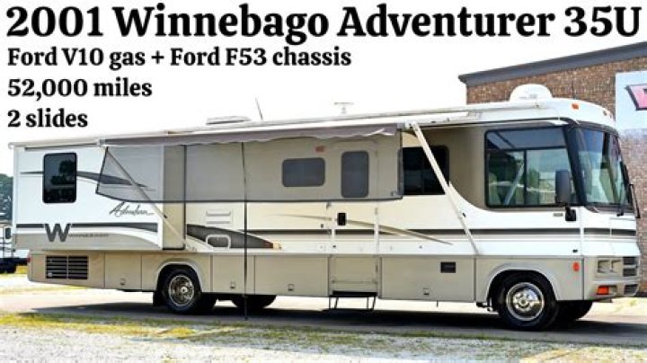 How big is a 2004 Ford Winnebago coach?