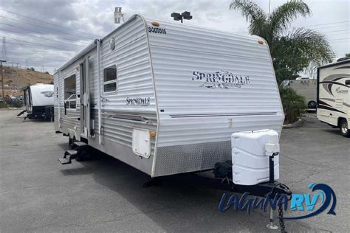 How big is a 2007 Keystone Springdale RV?