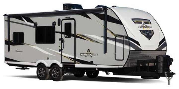 How big is a coachmen adrenaline toy hauler?
