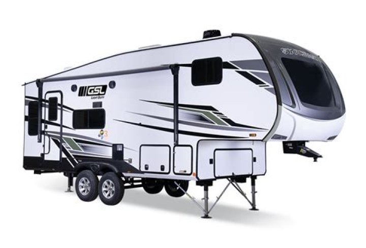 How big is the 5th Wheel of a Keystone RV?