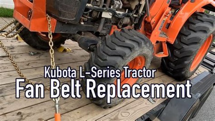 How big is the fan belt on a Chevy P30?