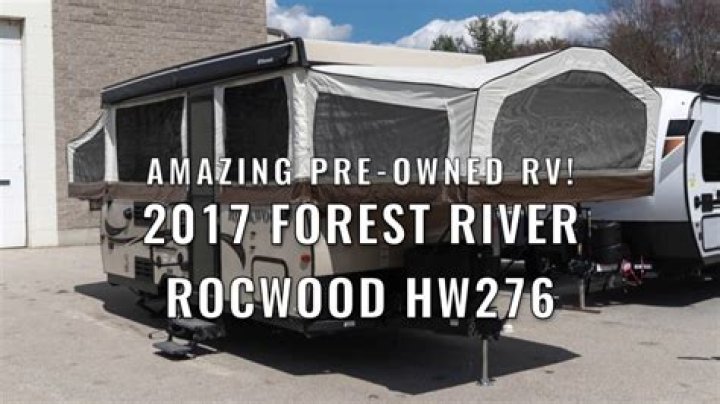 How big is the Forest River Rockwood hw276?
