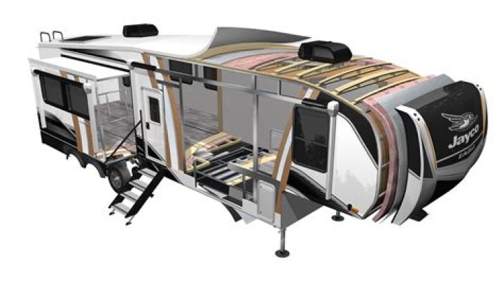 How big is the Jayco Eagle fifth wheel RV?