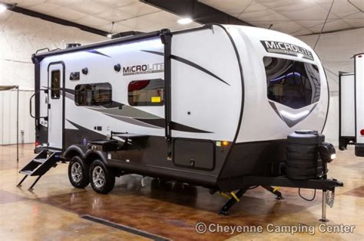 How big is the snow river travel trailer?