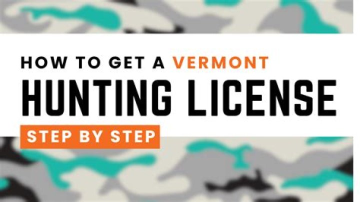 How do I get a Vermont hunting license