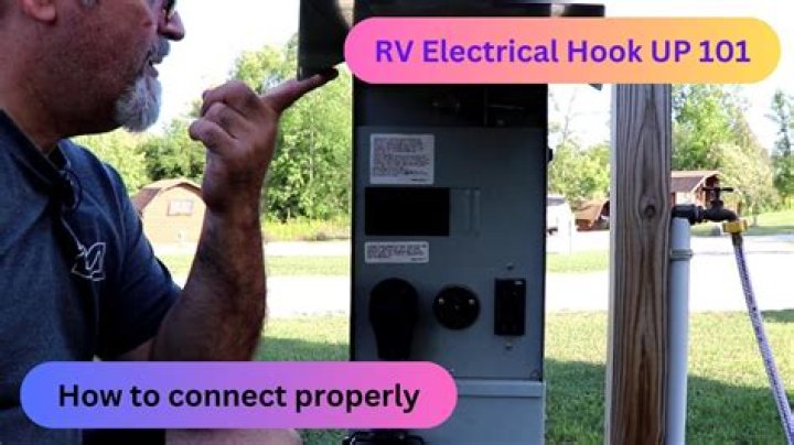 How do I hook up an RV external antenna?