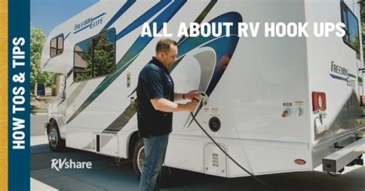 How do I hook up an RV hookup to my property?