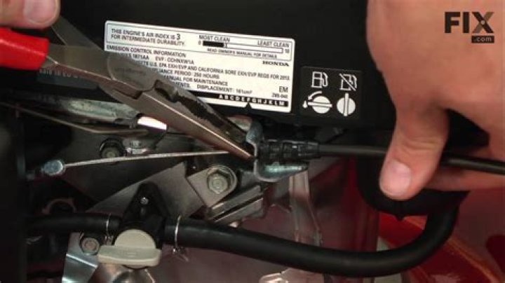 How do I install a new throttle cable?