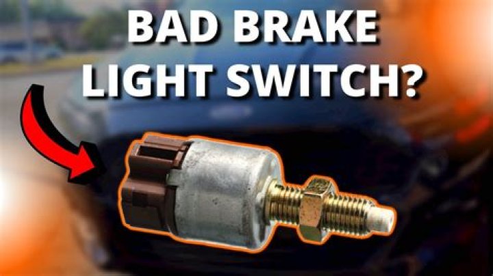 How do I know if I have a faulty brake switch?