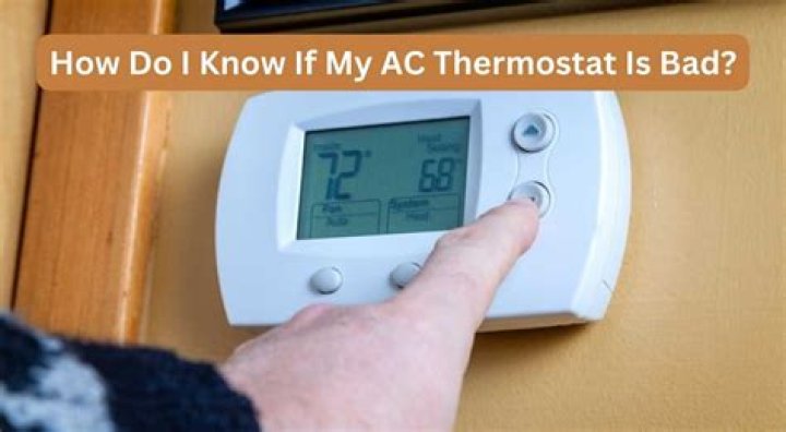 How do I know if my thermostat is bad in my RV?