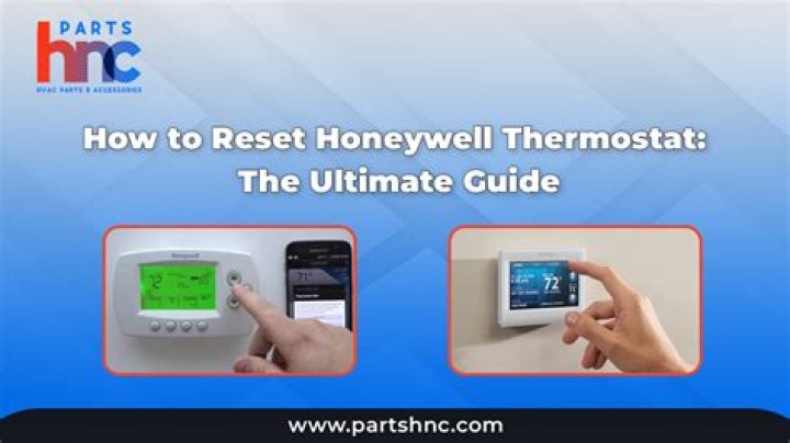 How do I reset my thermostat power?