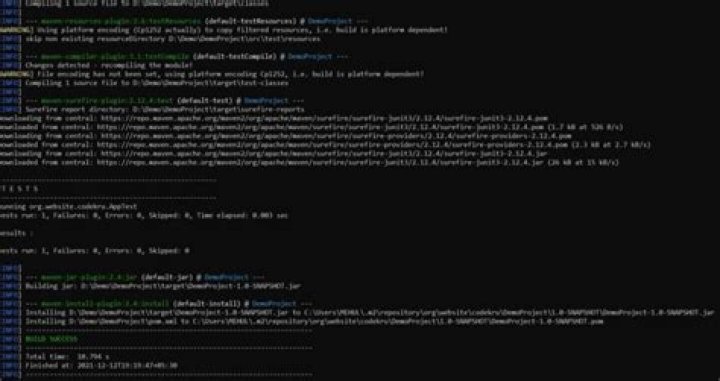 How do I run a Maven project in Terminal