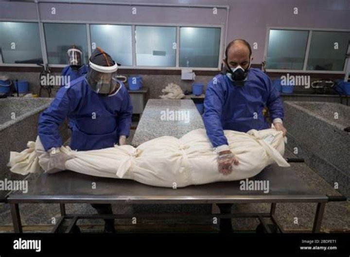 How do morticians prepare a body for viewing