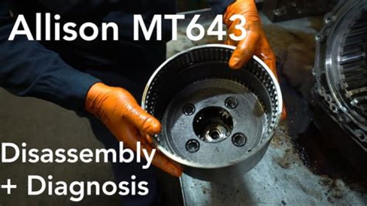 How do you change a Allison AT545 to MT643?