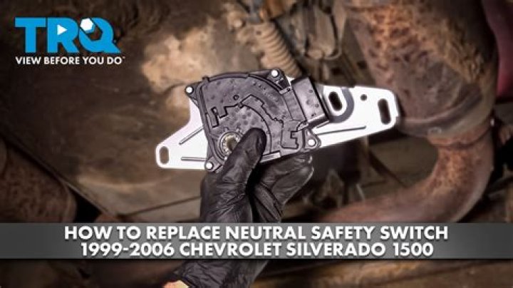 How do you change a neutral safety switch?