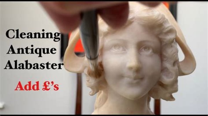 How do you clean alabaster lamps