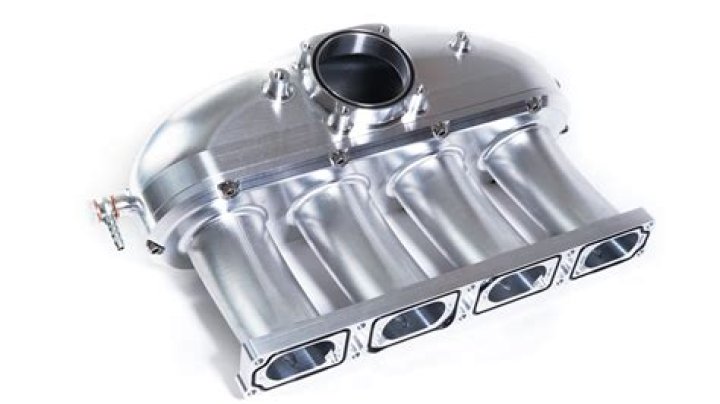 How do you clean an old aluminum intake manifold