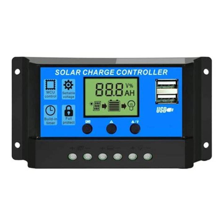 How do you connect a solar panel to a charge controller?