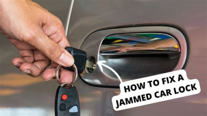 How do you fix a jammed Top lock?