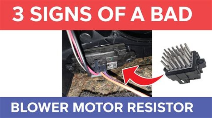 How do you know if the blower motor is bad?